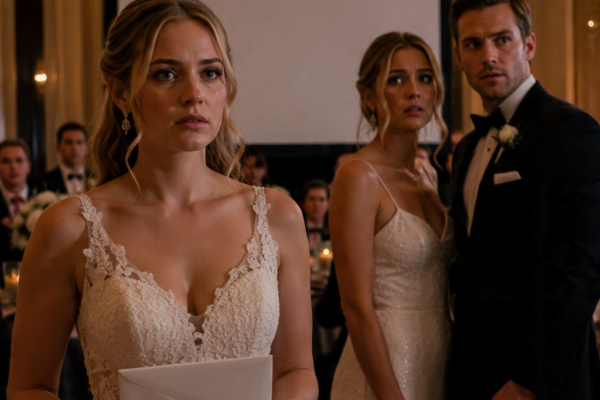 MY SISTER THOUGHT STEALING MY FIANCÉ WOULD FINALLY MAKE HER THE WINNER, SO I HANDED HER MY WEDDING—AND SAVED ONE ENVELOPE FOR AFTER SHE SAID “I DO”