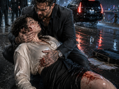 The Mafia Boss Found His Quiet Assistant Bleeding in the Rain—Then Her Three Words Stopped Him From Starting a War
