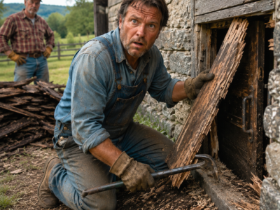 He Tore Down His Grandfather’s Smokehouse—Then Found a Door Hidden for 50 Years