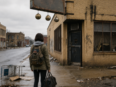 at twenty, homeless and left with nine dollars, she bought an abandoned pawn shop—and found the town’s forgotten promises locked behind steel