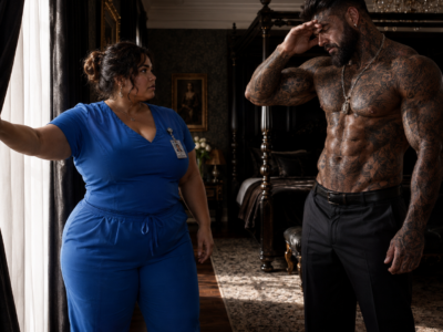 Six nurses walked out on the wounded Mafia boss, but the plus size nurse stayed and broke his strictest rule. Then she noticed one blue thread beneath the blood that should never have been there…