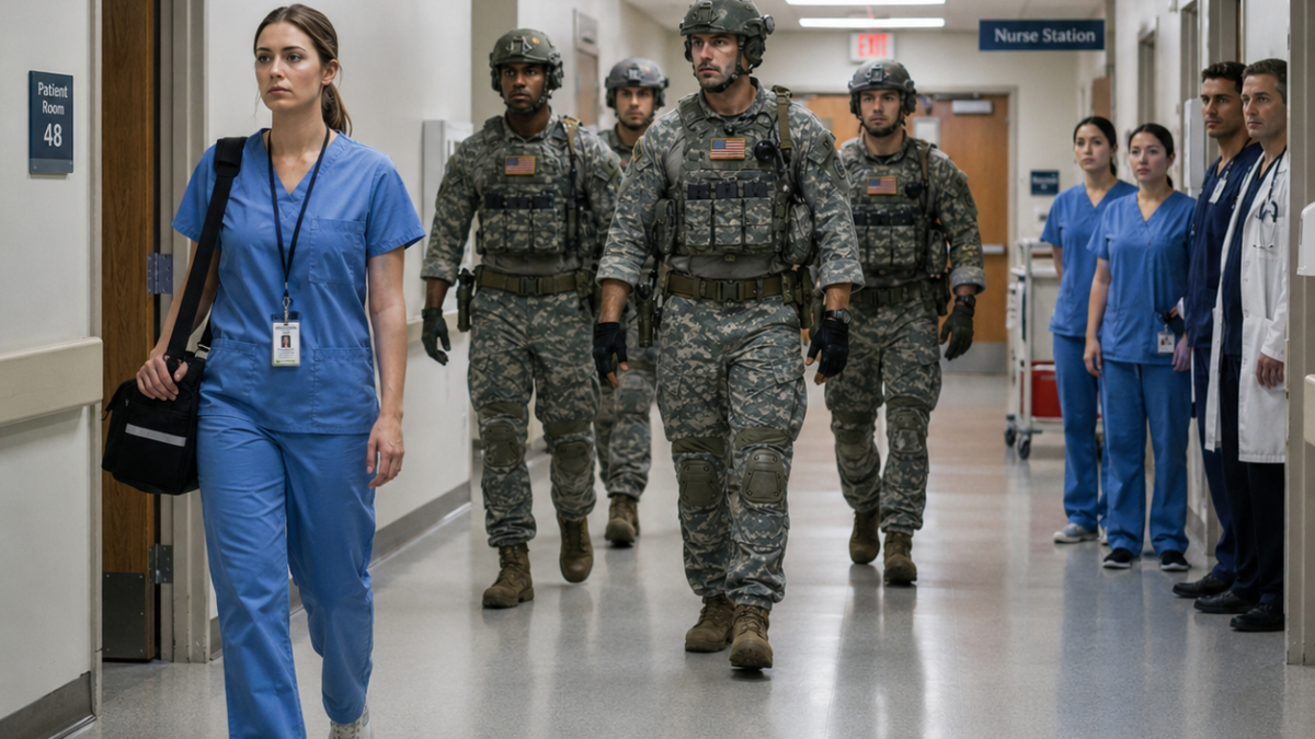 The Hospital Suspended a Nurse for Saving a Dying Stranger, but Hours Later Six Navy SEALs Walked In and Asked a Question No One Expected…