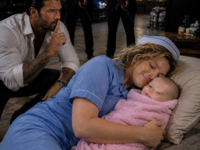 “Don’t Wake Her,” the Guard Warned—Then the Mafia Boss Saw the Baby in Her Arms