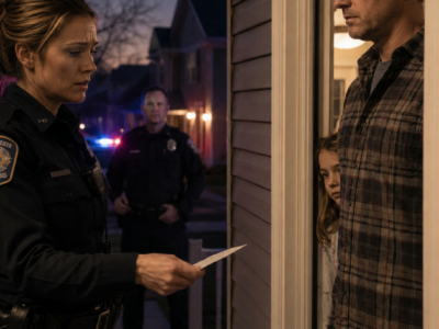 A Cop Demanded ID From a Single Dad Standing in His Own Doorway—She Had No Idea He Was the Federal Prosecutor Quietly Building a Corruption Case Against the Man Who Sent Her There, or That Her Apology Would Pull Them Both Into a Truth Neither Could Safely Ignore