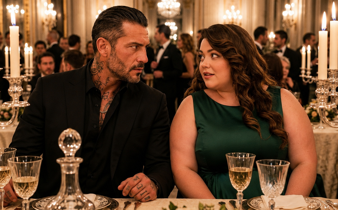 They Sat the Curvy Insurance Investigator Beside the City’s Most Feared Mafia Boss as a Joke—Then He Stood Between Her and a Gunman and Told the Entire Ballroom She Was Under His Protection