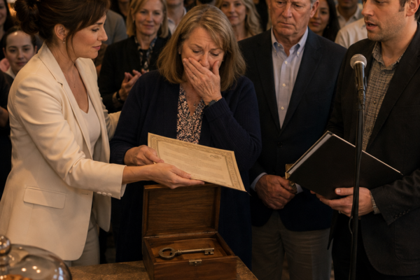 My Parents Refused Me a Spare Room After My Bakery Failed, While Saving Space and Money for My Brother—So My Aunt Handed Me Her Garage Key, and Ten Years Later I Put 25% of an $80 Million Company Into Her Hands in Front of Them