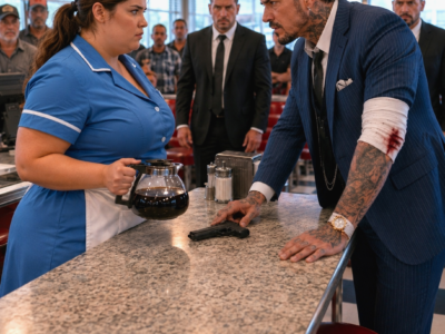 The Mafia Boss Shouted at the Night-Shift Waitress—Her Answer Made His Bodyguards Go Silent