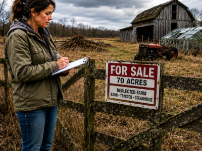 They Called My 70-Acre Farm a Dead Wasteland—Then I Opened an Old Concrete Box and Found the Water Everyone Else Was Desperate For