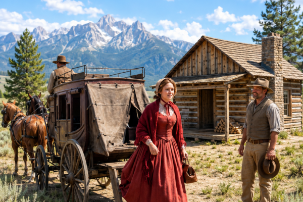 she crossed three states to become a stranger’s bride—then she saw the home he had built for a family he did not yet have