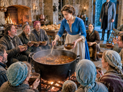 the duke gave his unwanted bride a ruined kitchen to shame her—by christmas, she had fed his starving estate and made him understand who had truly saved his name