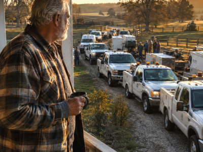 Everyone Laughed When I Sold My Prize Bull to Save a Homeless Teen—31 Years Later, 40 Trucks Surrounded My Farm Before the Bank Could Take It
