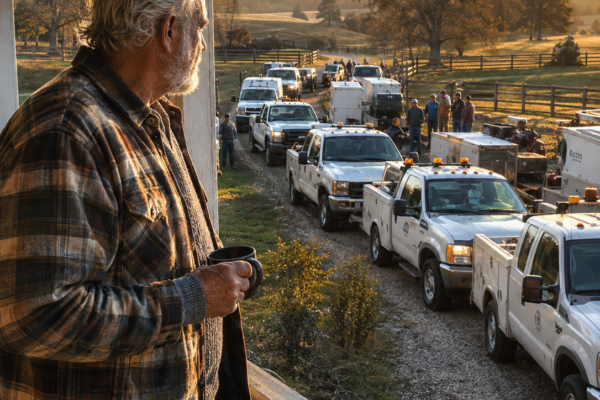 Everyone Laughed When I Sold My Prize Bull to Save a Homeless Teen—31 Years Later, 40 Trucks Surrounded My Farm Before the Bank Could Take It
