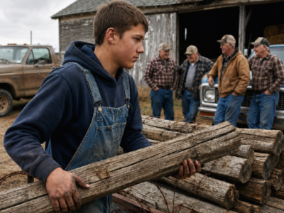 They Mocked a Seventeen-Year-Old for Turning Rotten Fence Posts Into Soil Medicine—Then His Dead Mother’s Hidden Research Saved the County’s Dying Fields
