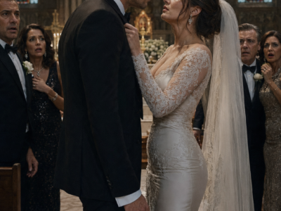 Everyone Expected Daniel Russo to Marry the Beautiful Hastings Daughter—Instead, the Mafia Boss Chose the Curvy Bookkeeper Her Family Kept Hidden, and When His Wedding Kiss Silenced the Cathedral, Penelope Revealed She Had Been Moving the Numbers That Led Him to Her All Along