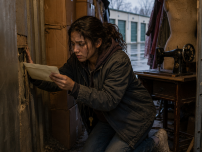 Homeless at Nineteen With Eleven Dollars Left, Dany Spent Ten on a Storage Unit Everyone Called Junk — Then She Found Forty Years of Carefully Labeled Boxes, a Blank One Waiting for Someone, and a Sealed Envelope Addressed to Whoever Needed It Most