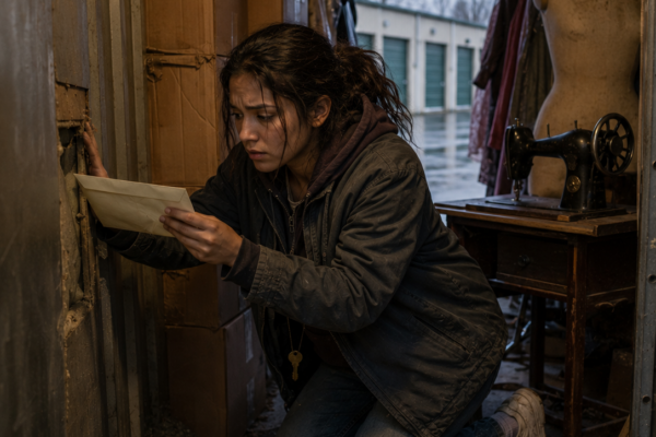 Homeless at Nineteen With Eleven Dollars Left, Dany Spent Ten on a Storage Unit Everyone Called Junk — Then She Found Forty Years of Carefully Labeled Boxes, a Blank One Waiting for Someone, and a Sealed Envelope Addressed to Whoever Needed It Most