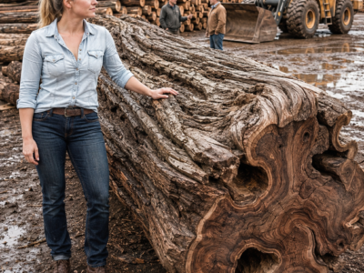 The Sawmill Marked 47 Storm-Damaged Maples for Firewood—A Widow Bought the Six Nobody Could Cut Straight