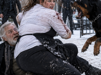 A Poor Waitress Saved the Mafia Boss’s Father From a Vicious Dog—Then He Saw What Was Around Her Neck