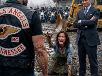 A Chain CEO Bulldozed My Late Husband’s Diner—Then 500 Bikers Appeared Over the Ridge