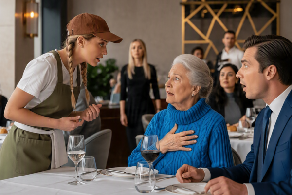 The Billionaire’s Girlfriend Called His Mother Senile and Ordered the Waitress Fired in Front of Everyone—Then One Italian Reply Made the Matriarch Ask, “Who Was Your Grandmother?”