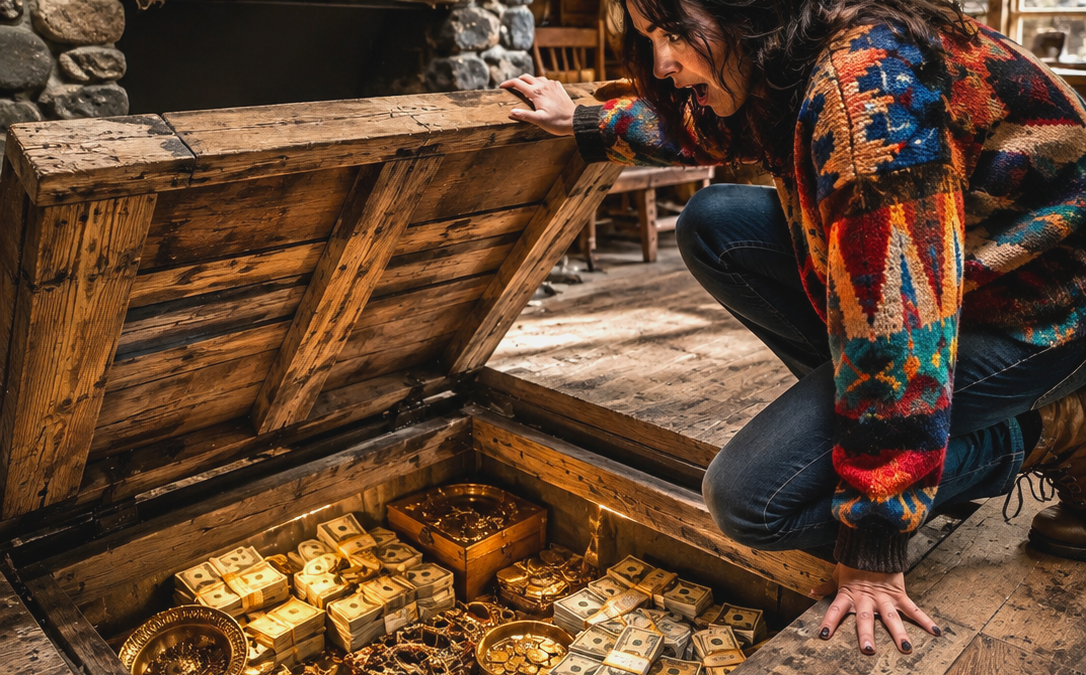 “Enjoy Your $3 Inheritance,” My Brother-in-Law Sneered—Then I Opened the Vault My Husband Had Hidden Beneath the Cabin