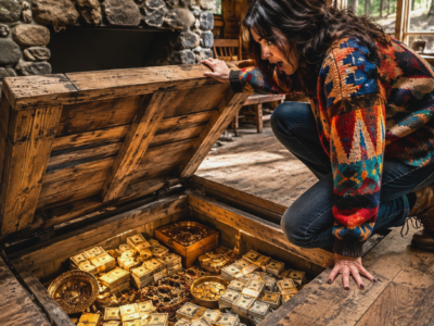 “Enjoy Your $3 Inheritance,” My Brother-in-Law Sneered—Then I Opened the Vault My Husband Had Hidden Beneath the Cabin