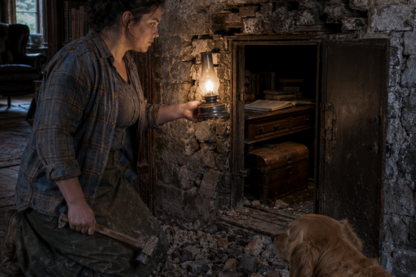 Homeless at Eighteen, Ara Whitmore Spent Her Last Fifteen Dollars on Blackthorne Manor—Then She Broke Open a Sealed Room Behind the Library Fireplace and Found the Journals a Powerful Kentucky Family Had Spent a Century Making Sure No One Would Ever Read