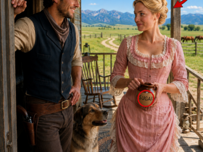 She kept borrowing sugar from the lonely rancher down the road — until he learned she never used sugar at all