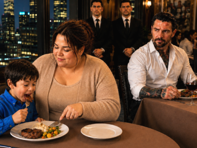 She Spent Her Last $52 on One Birthday Steak for Her Son—Then Chicago’s Most Feared Hotel King Heard the Lie She Told Every Night