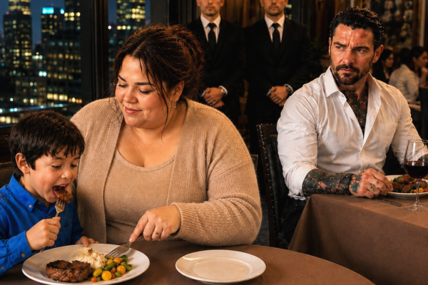 She Spent Her Last $52 on One Birthday Steak for Her Son—Then Chicago’s Most Feared Hotel King Heard the Lie She Told Every Night