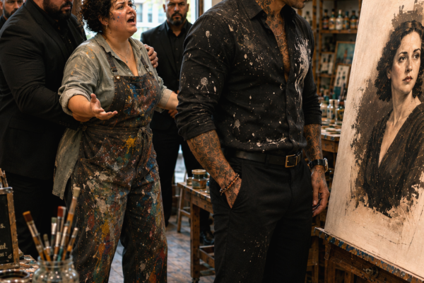 The Mafia Boss Came With Lawyers to Seize the Curvy Artist’s Studio—Then He Saw His Dead Mother in Her Unfinished Portrait