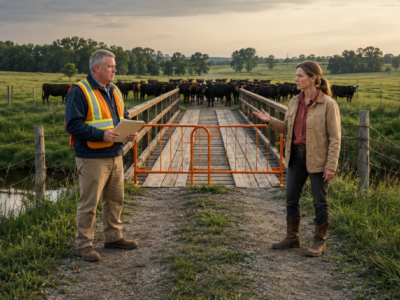 The County Closed the Only Bridge to Her 67 Cattle—Then Anna Asked Who Actually Owned It