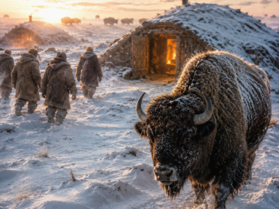 30 Below, No Trees, and Deadly Wind—How Native Families Built Underground Homes That Turned the Frozen Prairie Into Shelter