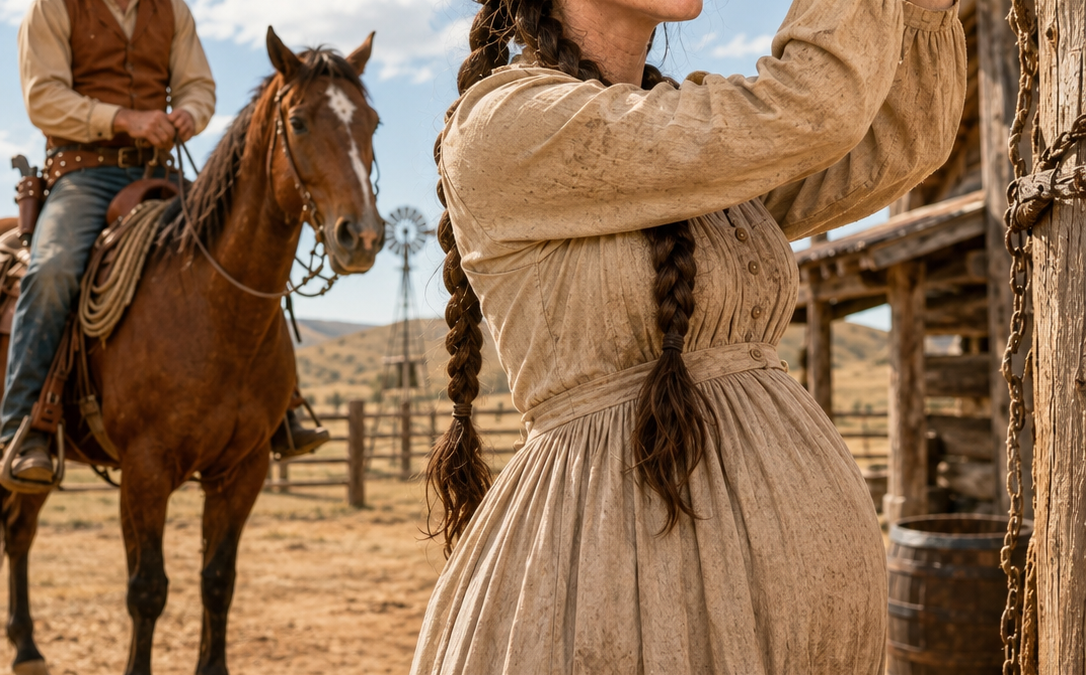 I Built a Cabin Alone While Carrying Another Man’s Child—Then the Richest Cowboy in Montana Saw My Ridge Beam
