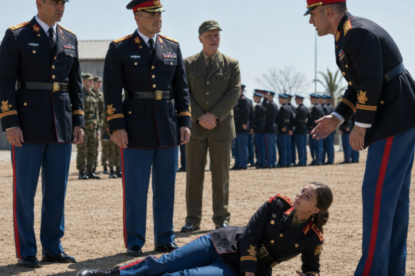 He Struck the Quietest Recruit During a Routine Drill, but Seven Minutes Later Four Colonels Arrived, and None of Them Were Looking at the Sergeant…