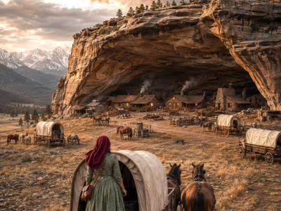 Seven Wagons Vanished in the Snow—40 Years Later, Her Horses Dug Up the Truth
