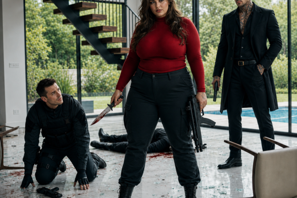 Everyone Expected the Plus Size Mafia Bride to Be the Easiest Target in the House, Until One Assassin Said Two Words From Her Buried Past, and Her Husband’s Reaction Made Everything Worse…