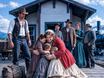 No One Wanted the 3 Orphan Sisters—Until a Mail-Order Bride Chose Them All