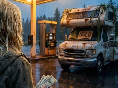 Homeless And Down To Her Last Seven Dollars, She Bought A Rusted RV Just To Survive—Then She Found A Hidden Door And Uncovered The Secret Her Father Never Intended Her To Open