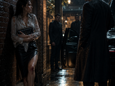 She Climbed Out a Bathroom Window to Escape a Miserable Blind Date—Then Landed in a Mafia Boss’s Ambush, Refused His Car, and Heard Him Say “You Belong to Me” Before Learning the Men Hunting Him Had Already Turned Her Face Into a Target