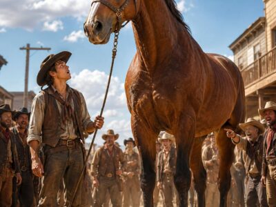 They Laughed For Giving A Poor Cowboy A Giant Horse, What Happened Next Is Shocking