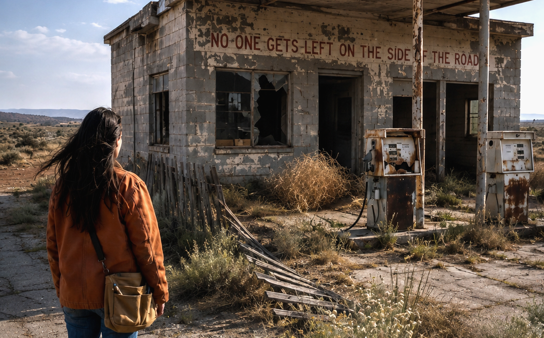 Kicked Out at 18, I Bought a Condemned Gas Station for $10—Then a Sealed Room Beneath the Garage Revealed My Family’s Forty-Year Secret
