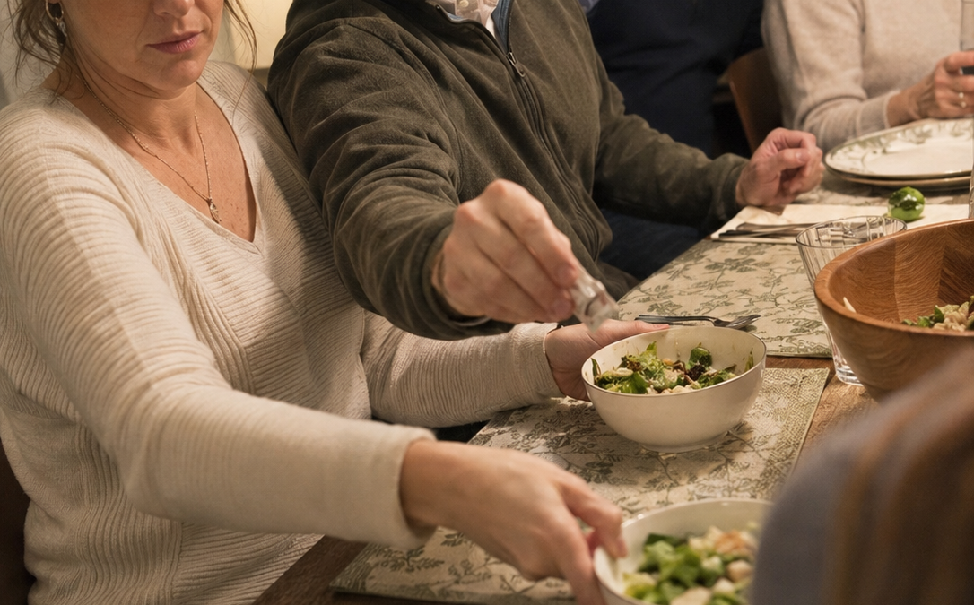 The moment I saw my husband empty something from a folded paper packet into my bowl, I understood why I had spent months forgetting appointments, dropping coffee cups, and waking up exhausted. I didn’t confront him. I didn’t touch the soup. When his mother reached across the table and said, “Stop staring and eat before it gets cold,” I quietly traded our bowls—and watched my husband realize, seven minutes later, that the wrong woman had swallowed what he meant for me.