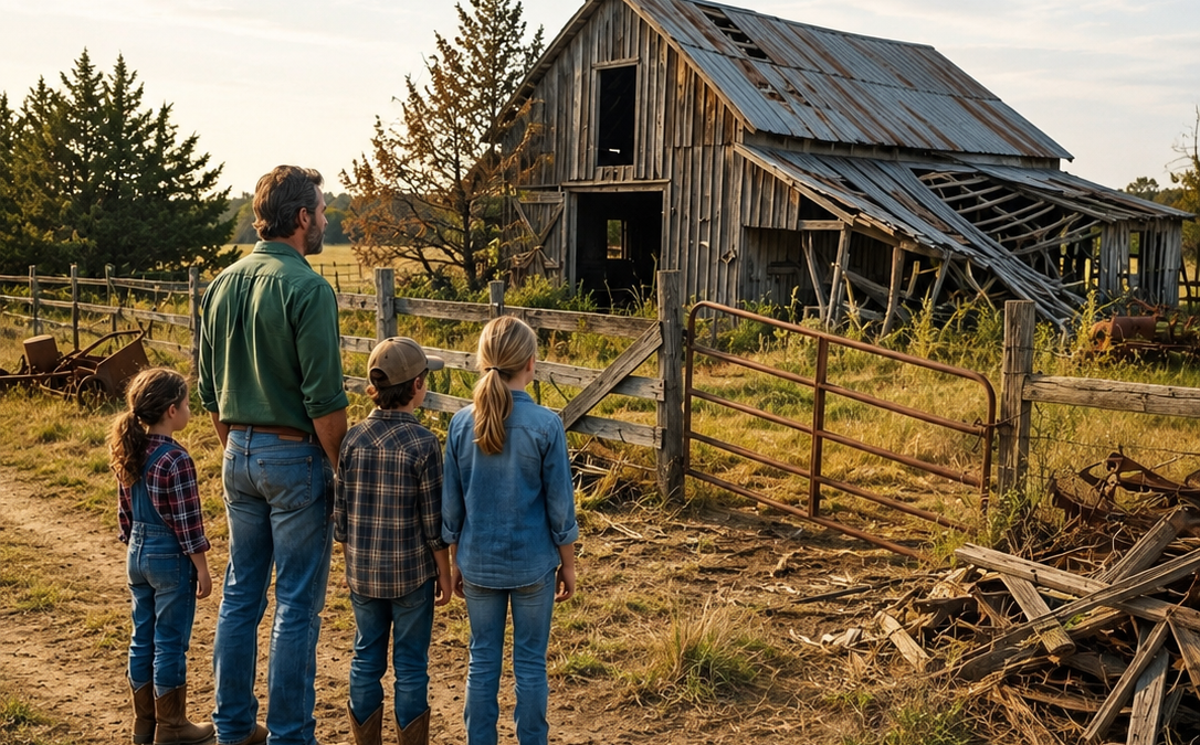 Single Dad Bought a $5,500 Abandoned Ranch—Neighbors Laughed Until They Saw What He Raised