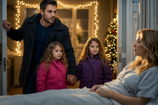I HELPED TWO FREEZING TWIN GIRLS REACH THEIR SICK MOTHER ON CHRISTMAS NIGHT—BUT WHEN SHE SAW MY FACE, SHE CLUTCHED AN EIGHT-YEAR-OLD LETTER AND SAID MY NAME