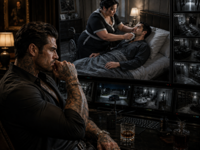 The Mafia Boss Secretly Watched His Plus Size Maid Enter His Paralyzed Twin’s Room Every Night, Until One Camera Caught Her Hiding Something That Should Never Have Been There…