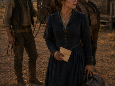 The Mail-Order Bride Stepped Off the Train With Seventeen Cents and No Groom—Then Caleb Granger’s Mysterious Neighbor Found Her, Said the Sick Homesteader Might Die, and Asked Whether She Still Wanted to Ride Fifteen Miles Into the Montana Mountains