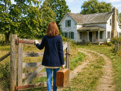 My Husband Died and His Children Put My Bags Outside—Then Grandma’s Last Letter Led Me to a Farmhouse With a Hidden Past