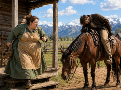 I Saved a Dying Cowboy Beside My Fence—Weeks Later, He Told Me He Was Never Leaving