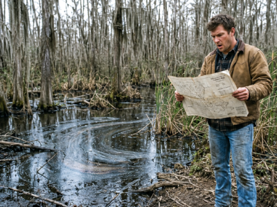 My Stepmom Took the Family Fortune and Left Me 400 Acres of Mud—She Panicked When the Oil Crews Arrived